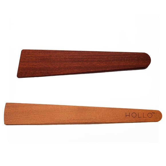 2 NEW Flat Wood Spatulas Flat Wooden Spatulas For Kitchen Frying Spatula Turners - Picture 2 of 8